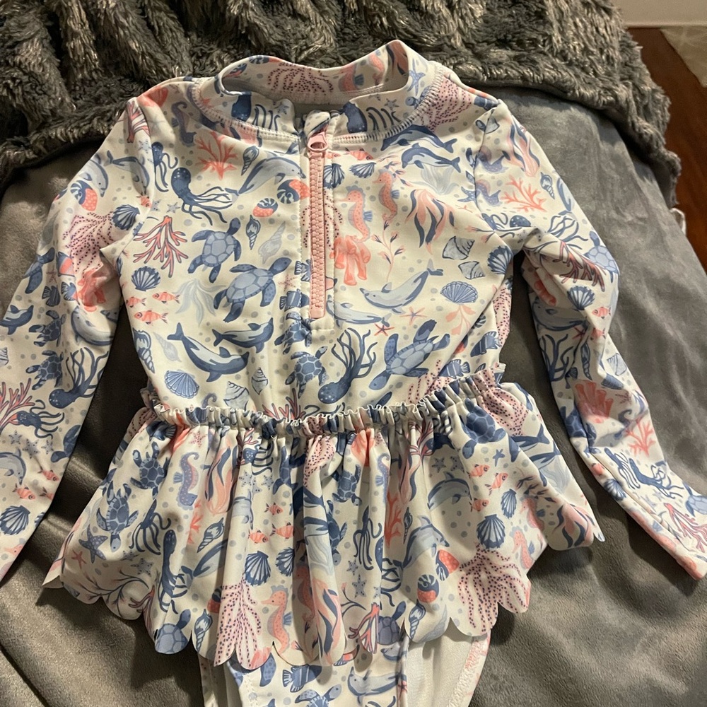 Cynthia Rowley Kids' Marine Life Swimsuit